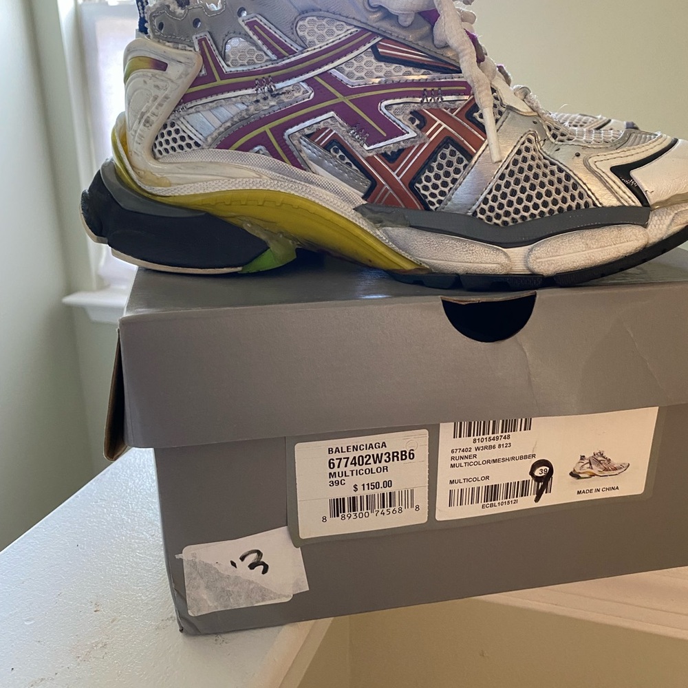 Balenciaga Multicolor Athletic Shoes